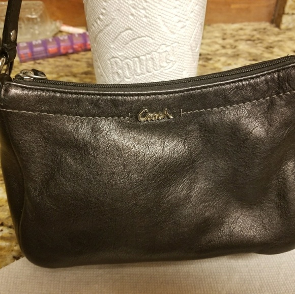 Small black Coach purse - Picture 2 of 5